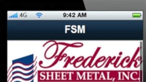 frederick sheet metal|Frederick Sheet Metal Inc .